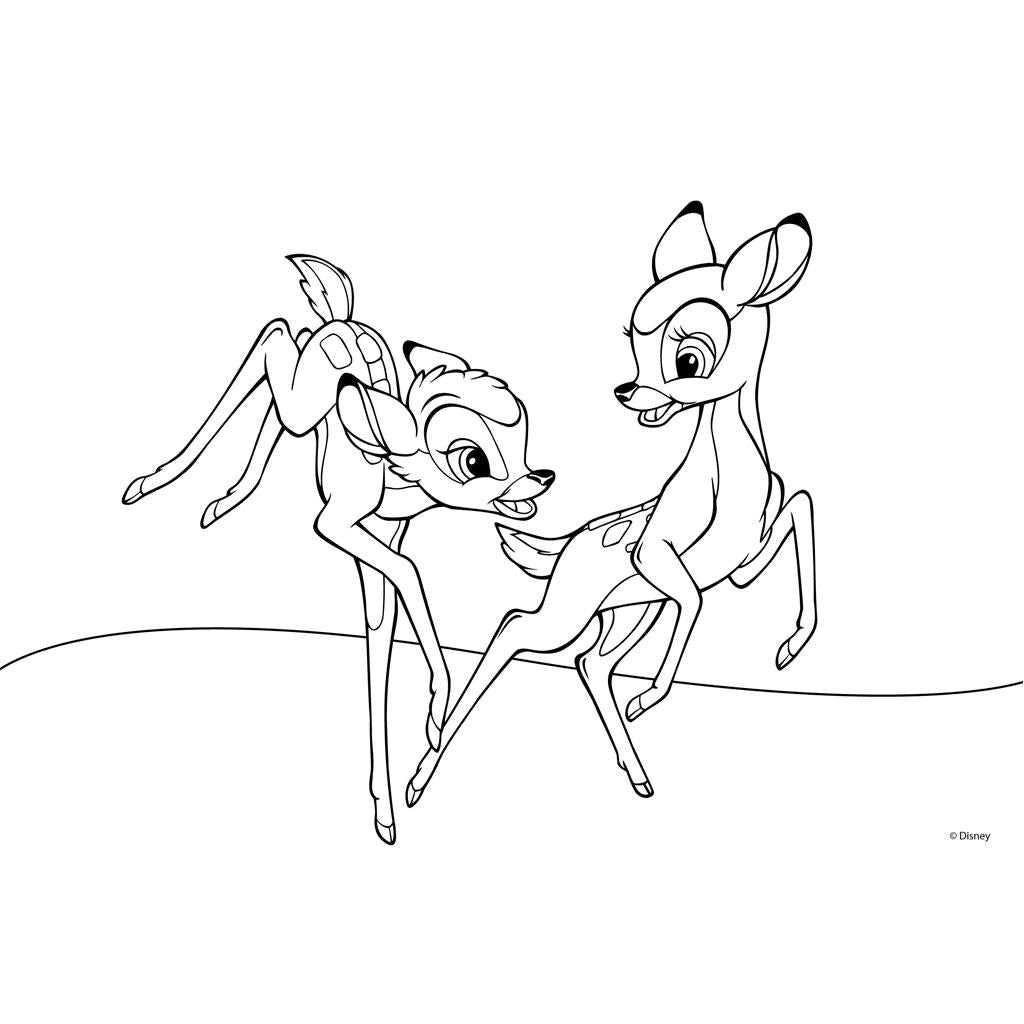 Μπλοκ ζωγραφικής Bambi, 23x33, 40φ.