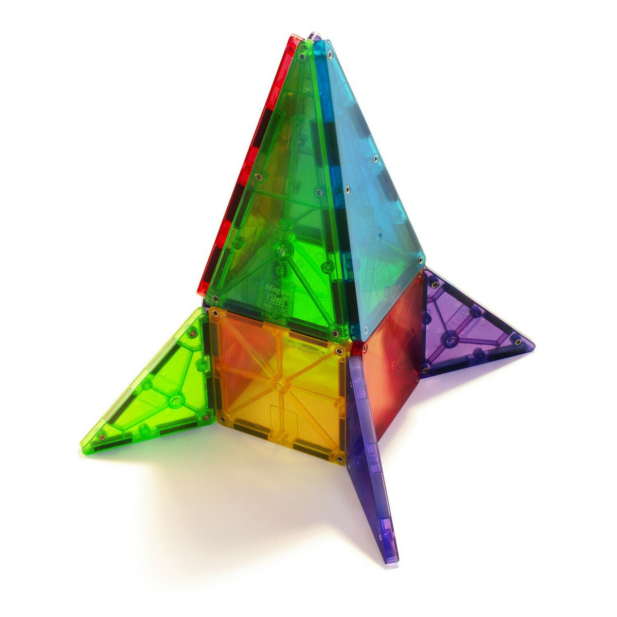 Μαγνητικό Παιχνίδι 32 κομματιών Clear Colors Magna-Tiles