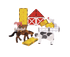 Μαγνητικό Παιχνίδι 25 κομματιών Farm Animals Magna-Tiles