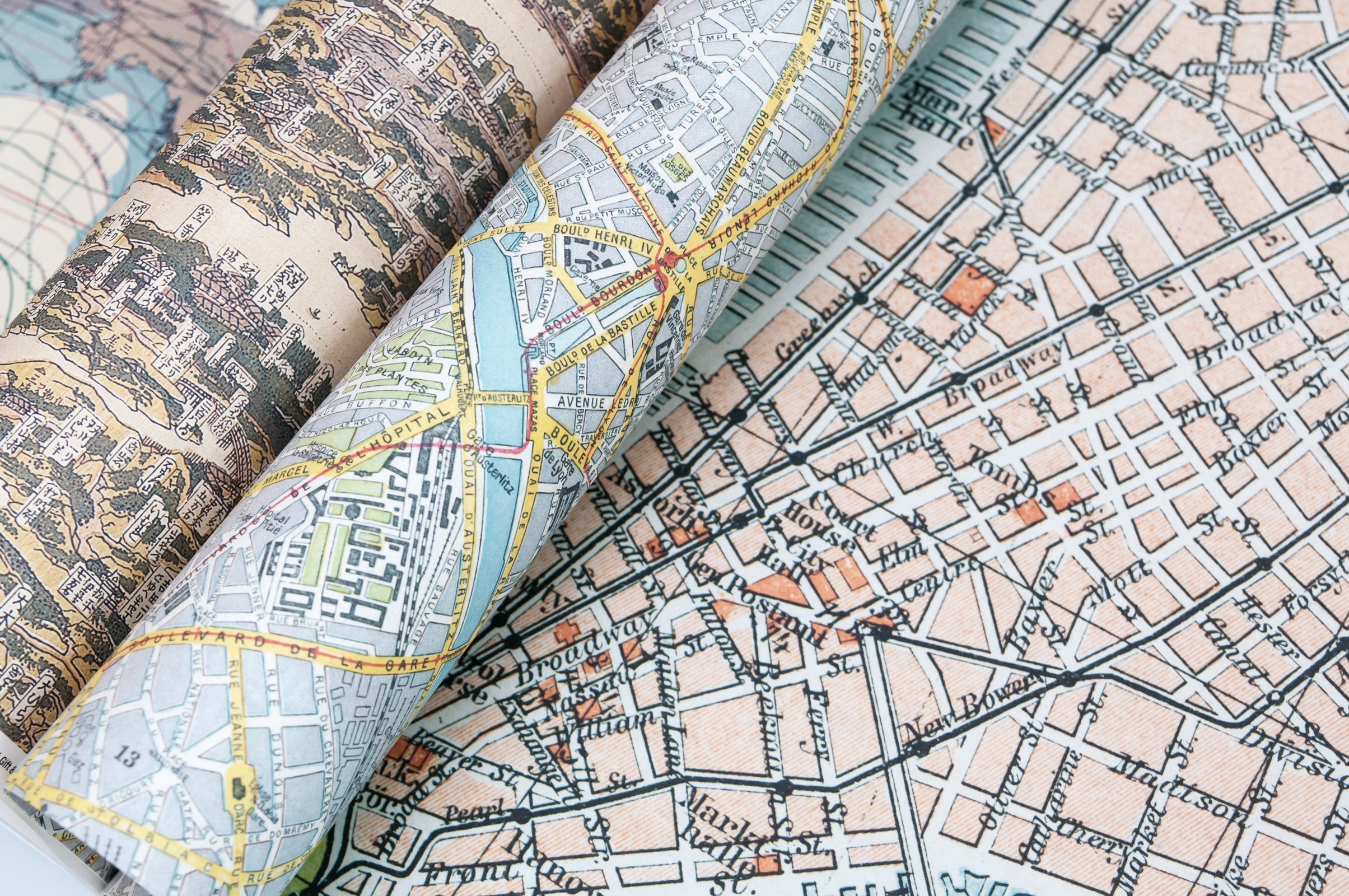 Gift & creative papers - Maps