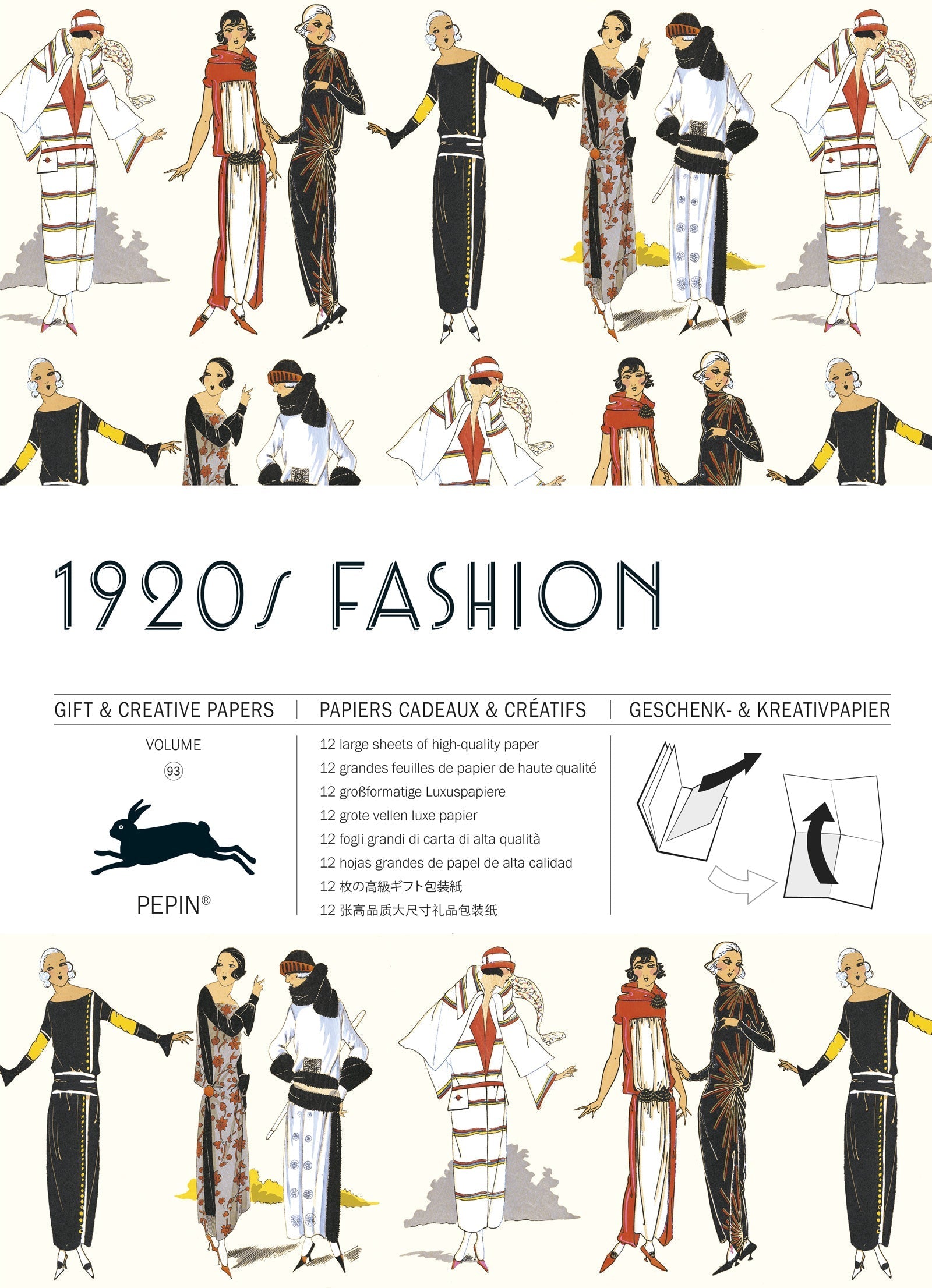 Gift & creative papers - 1920s Fashion