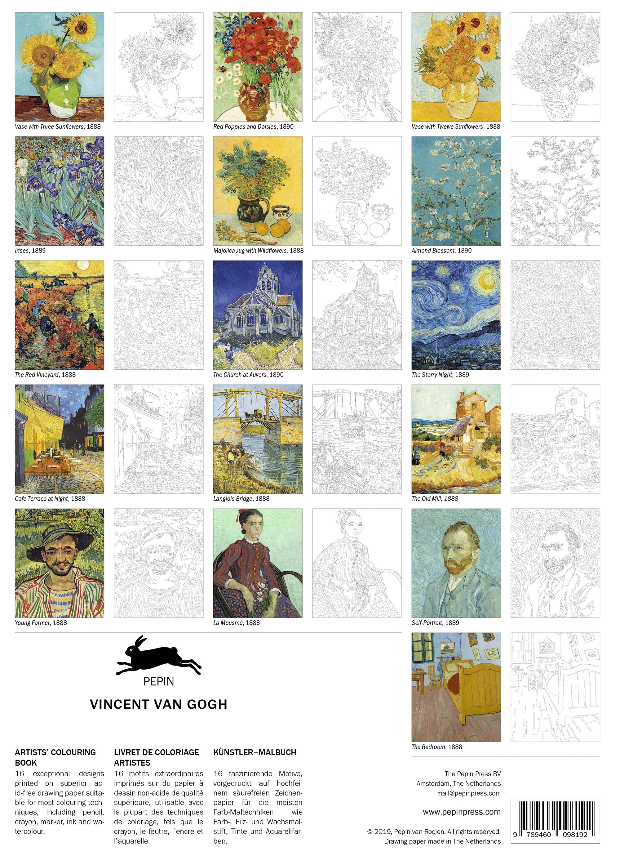 Artists’ Colouring Book - Van Gogh